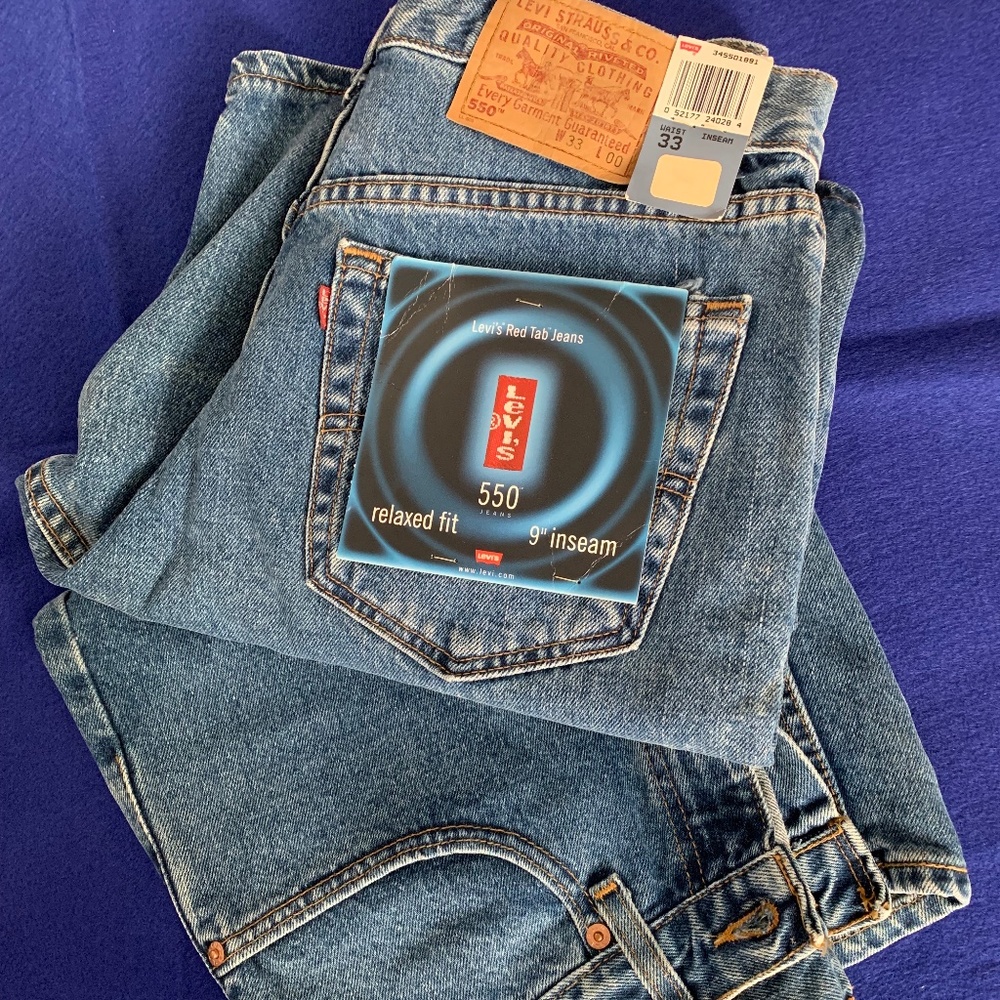 Mens Red Tab 550 Jean Shorts 2 Pairs.